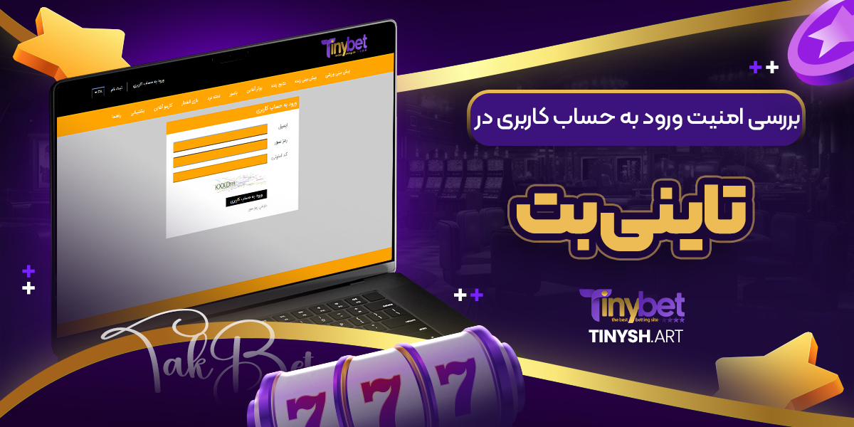 بررسی امنیت ورود به حساب کاربری در تاینی بت بررسی امنیت ورود به حساب کاربری در تاینی بت